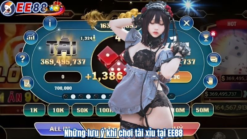 Những lưu ý khi chơi tài xỉu tại EE88