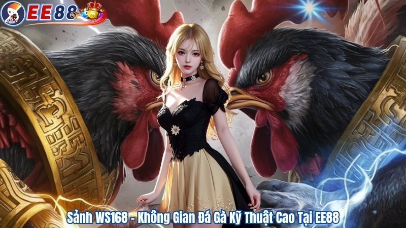 Sảnh WS168 – Không Gian Đá Gà Kỹ Thuật Cao Tại EE88